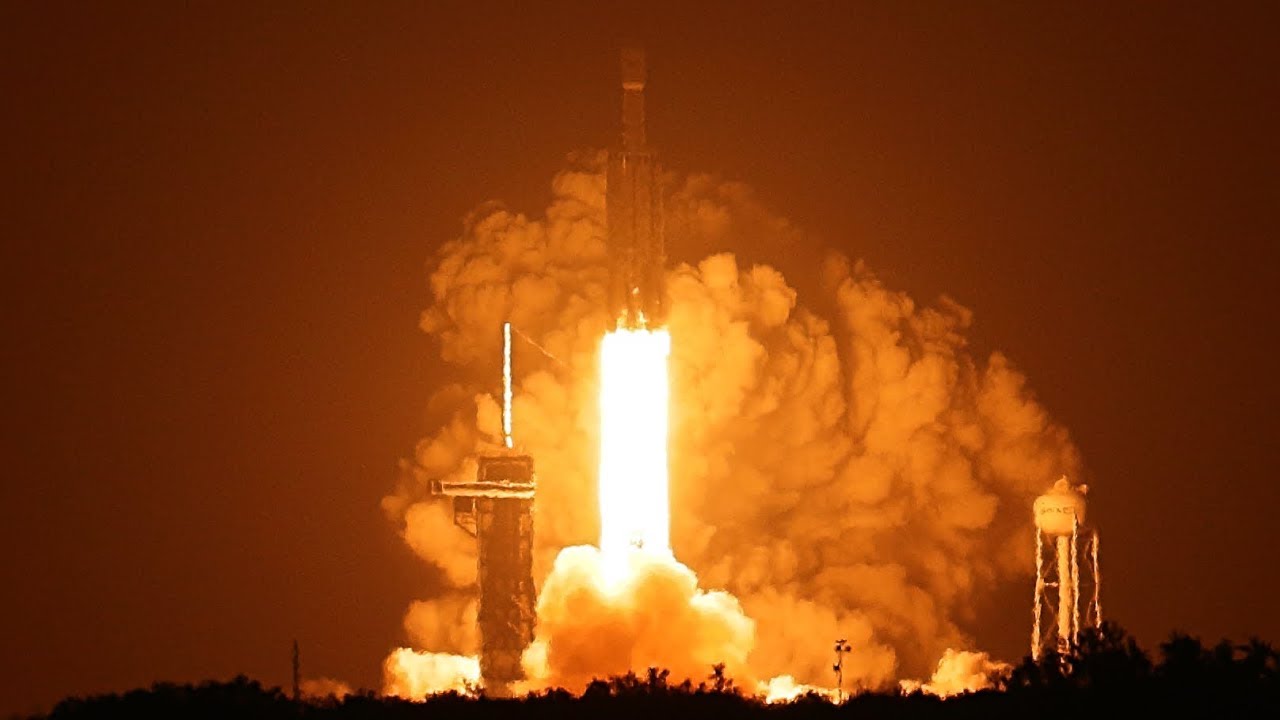 {TrueSound}™ The Real Sound of Falcon Heavy STP-2 Launch and Booster Landing with Triple Sonic Boom