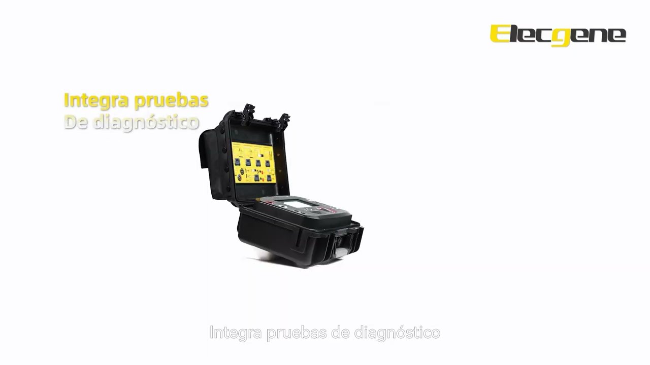 (Spanish) Introduction video of ELECGENE D11 Series Insulation Resistance Tester