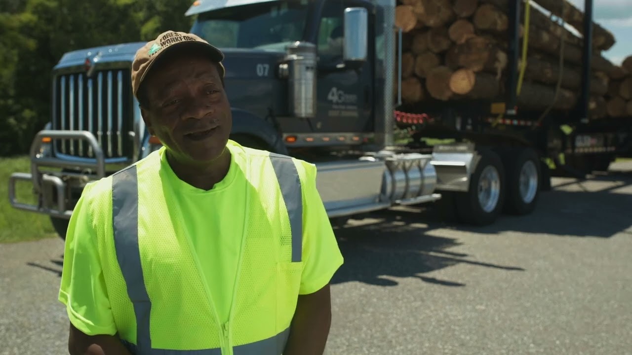 Rondy Daniels Professional Log Truck Driver