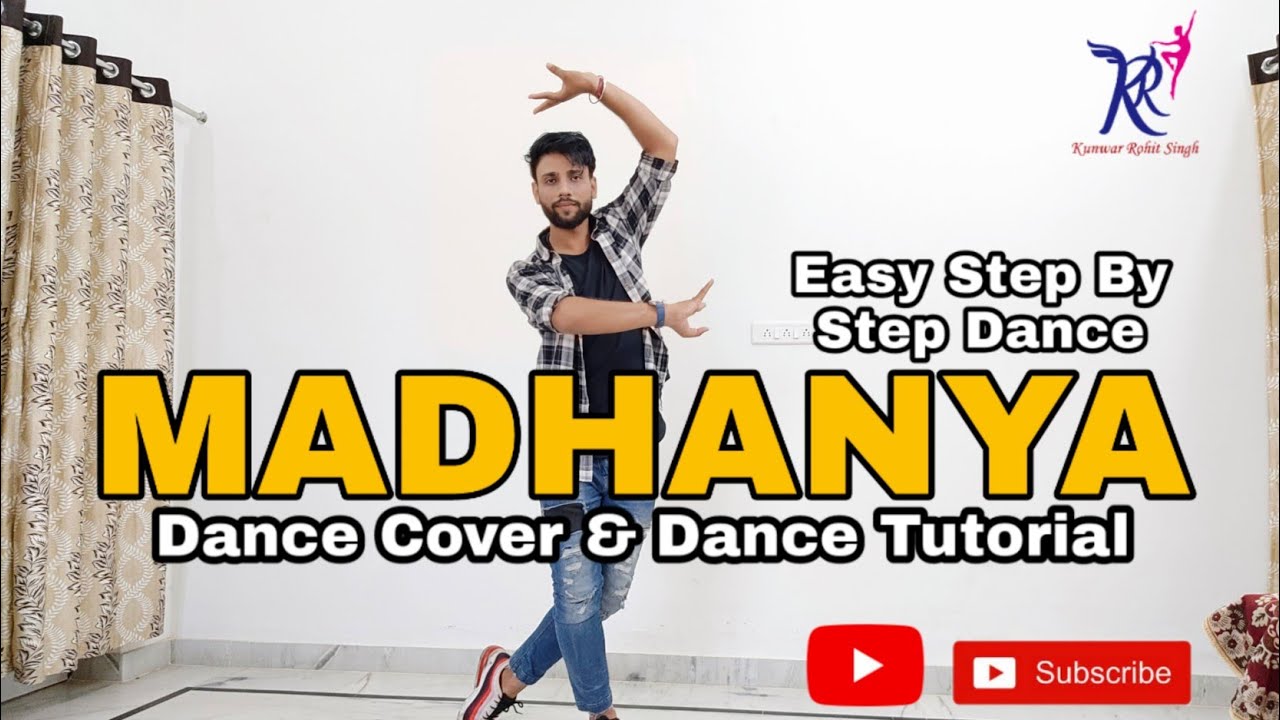 Madhanya Dance Tutorial | Rahul vaidya | Wedding Song Step By Step Dance