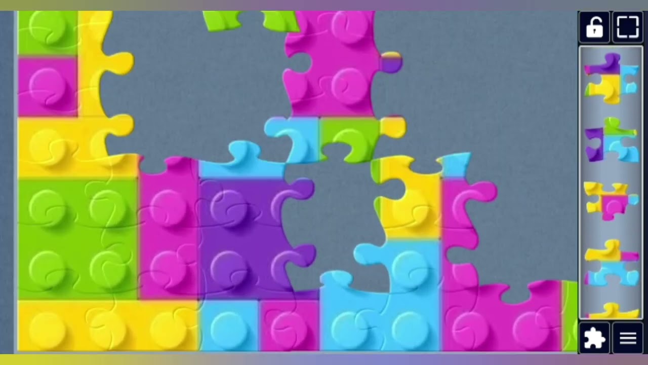 Colorful LEGO Mosaic Pattern 🌈✨ jigsawpuzzle 🧩✨ @puzzlemaster1034 