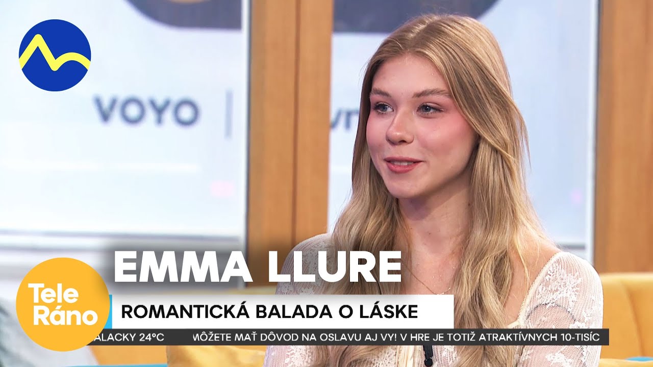 Emma Llure - spev&aacute;čka m&aacute; nov&uacute; skladbu o l&aacute;ske  | Teler&aacute;no