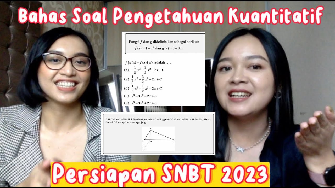 TIPS PENGETAHUAN KUANTITATIF SBNT EPS 12 (SOAL ASLI PK 2022)