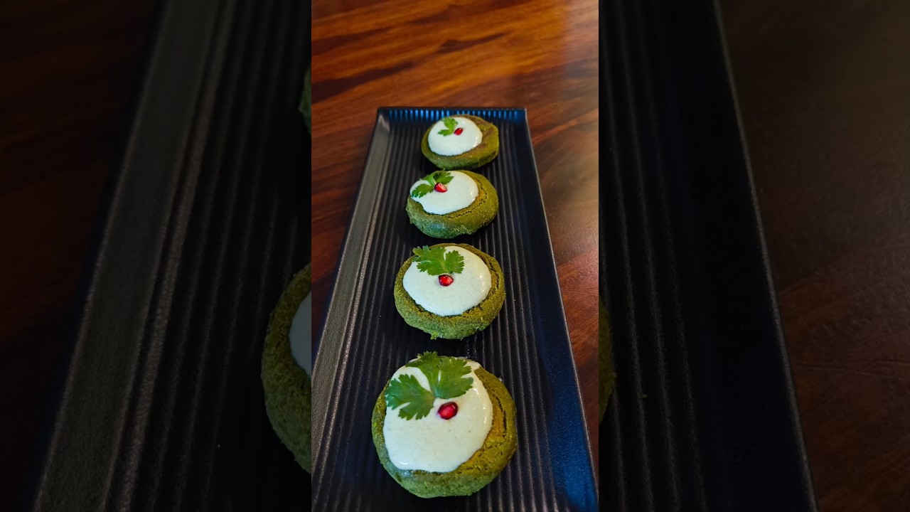 Paneer Stuffing Hara Bhara Kabab.#harabharakabab#paneerstuffed#vegstarter#kababrecipe#healthyrecipes