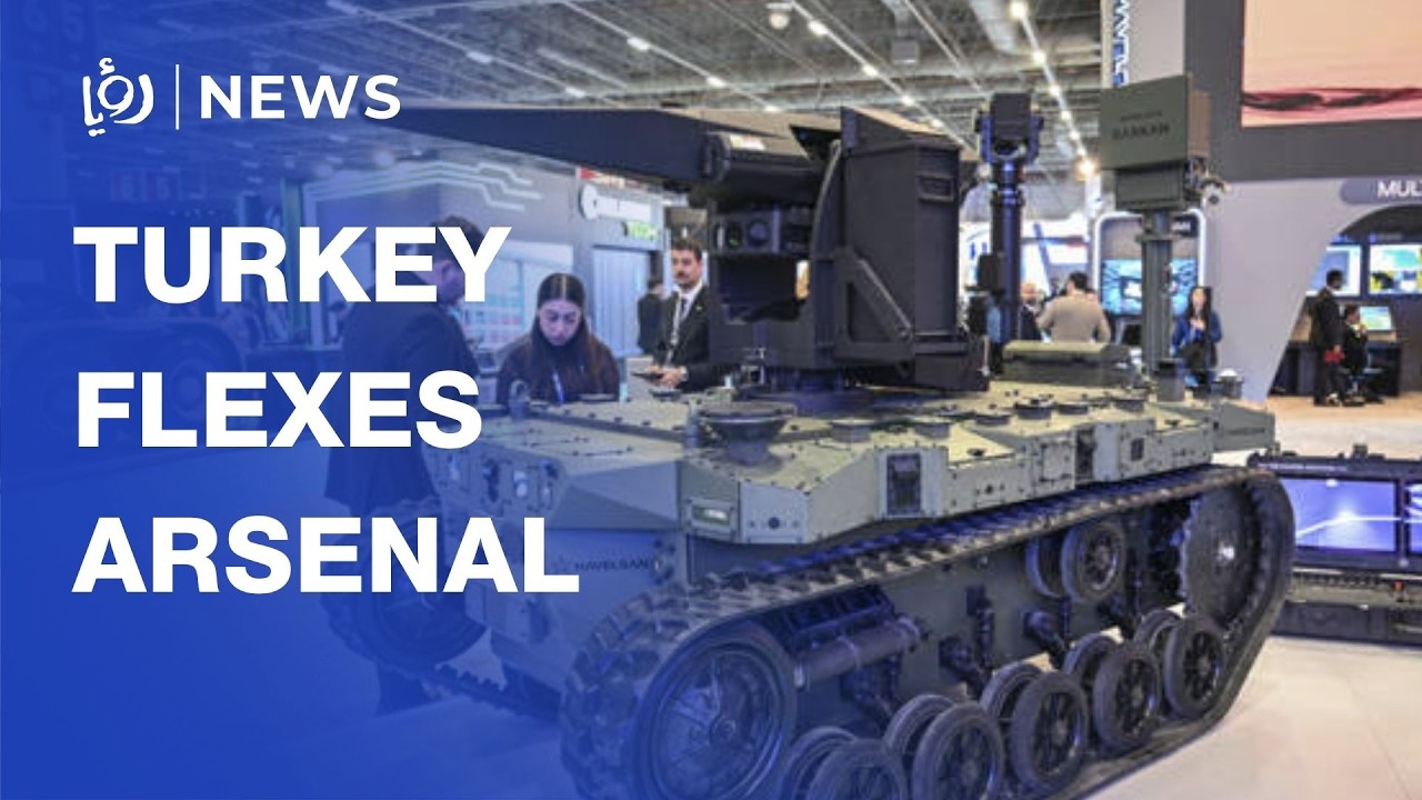 Turkey shows off military hardware at 2026 International Defence and Aerospace Exhibition