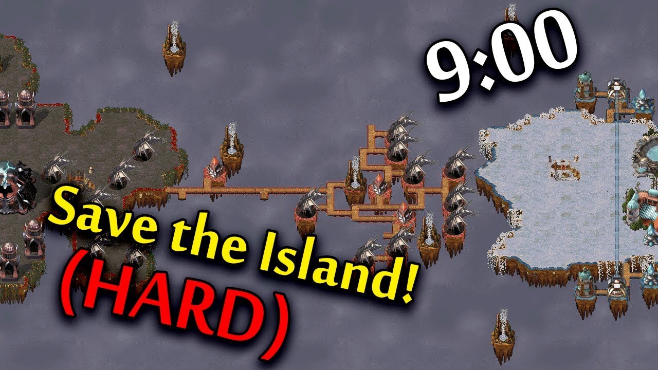Netstorm | Speedrun: Save the Island! (HARD) in 9:00