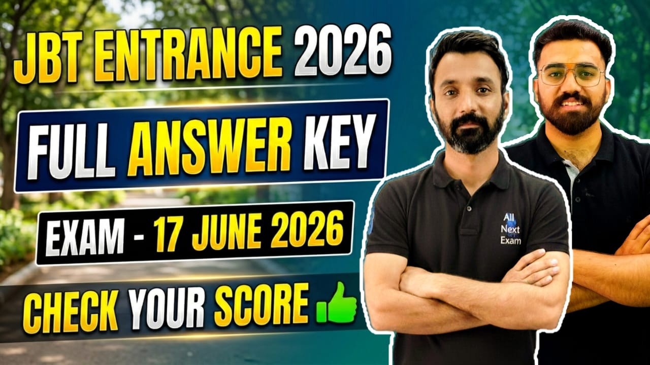 HP JBT ENTRANCE 2026 || Full Answer Key || Check Your Score || #jbtentrance2026