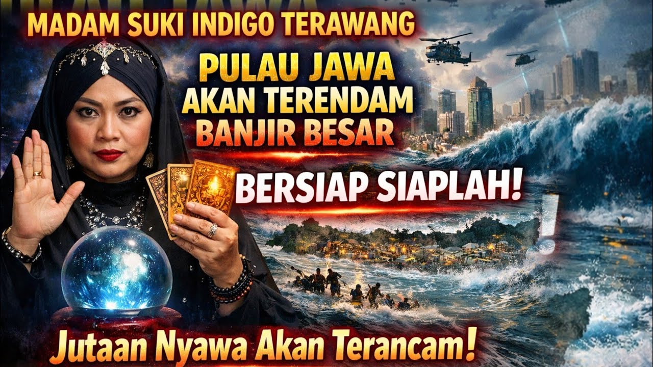 PULAU JAWA AKAN TERENDAM BANJIR BESAR JUTAAN NYAWA AKAN TERANCAM #BencanaIndonesia #fennirama 