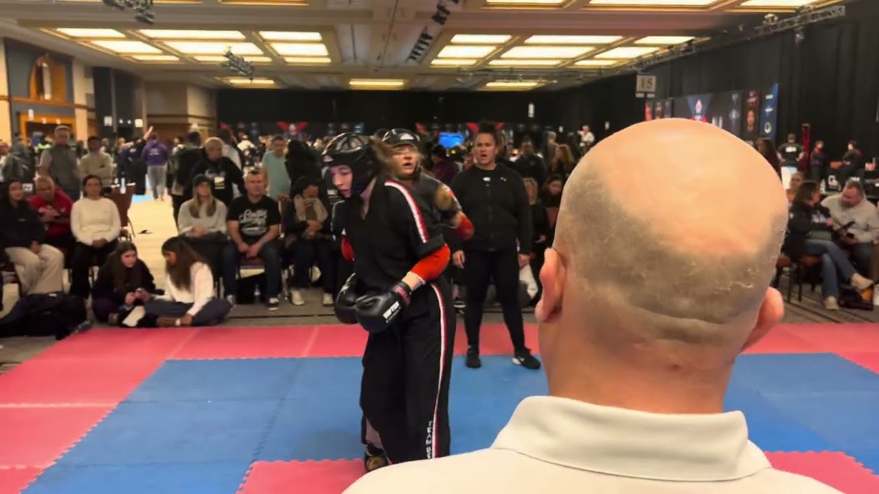 Stefanie Megerle vs Ashley Johnston Open Weight Sparring - AKA Warrior Cup 2026