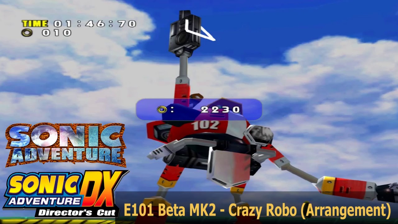 Sonic Adventure(DX): E101 MK2 - Crazy Robo (Arrangement)