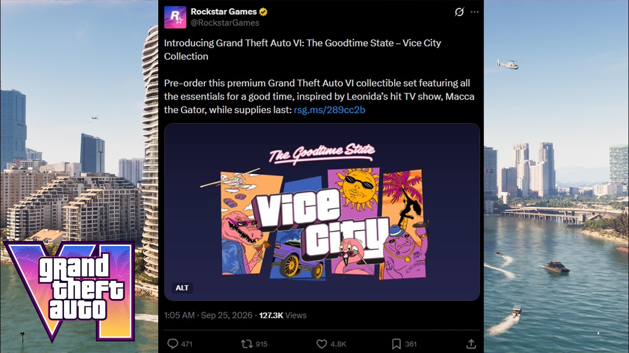 GTA 6 COLLECTORS EDITION IS OFFICIALLY HERE