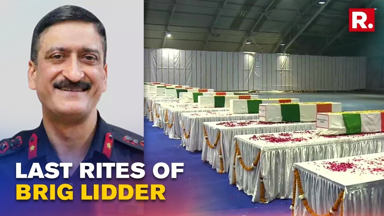 IAF Helicopter Crash: Last Rites Of Brigadier LS Lidder To Be Held At Brar Square In Delhi Today