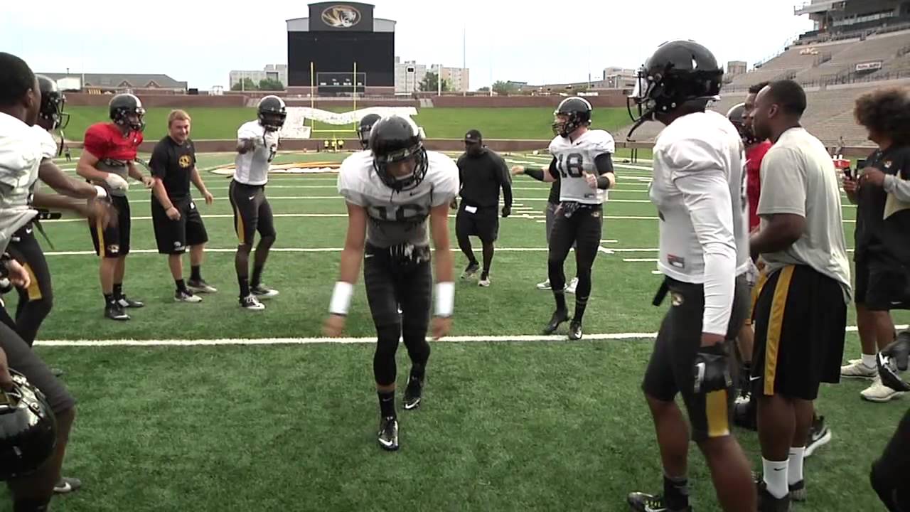 Mizzou Football Fall Camp Dances