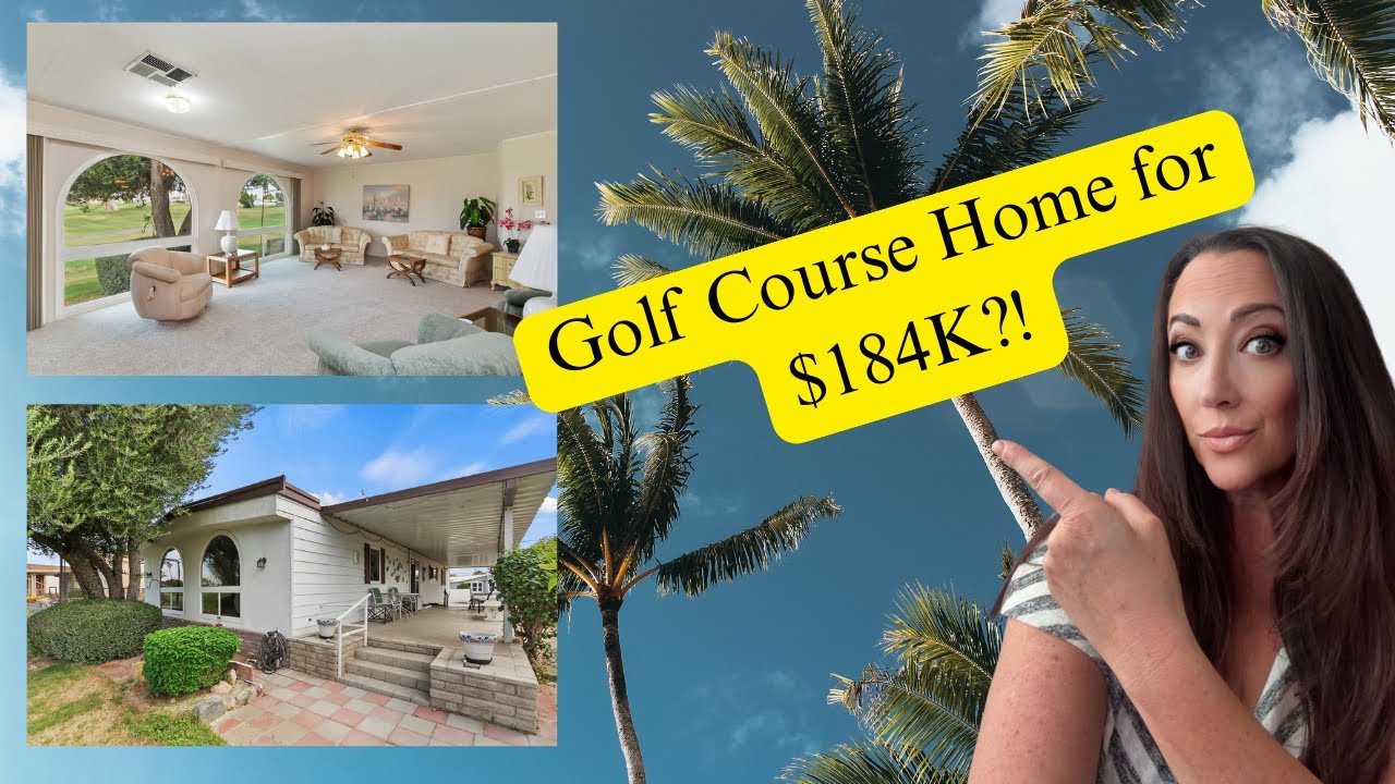 🏡 Golf Course Living in Tri-Palm Estates | Affordable 55+ Community | Full Tour + Drive-Through
