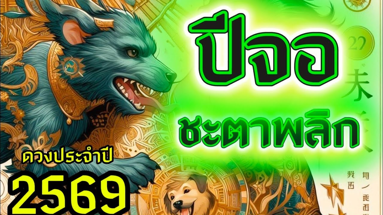 ปีจอ 2569 – ปีที่ชีวิตพลิก! ชะตากลับมาหนุน พุ่งแรงไม่ถอย! #ดวงการเงิน #ดูดวง #ดวงความรัก