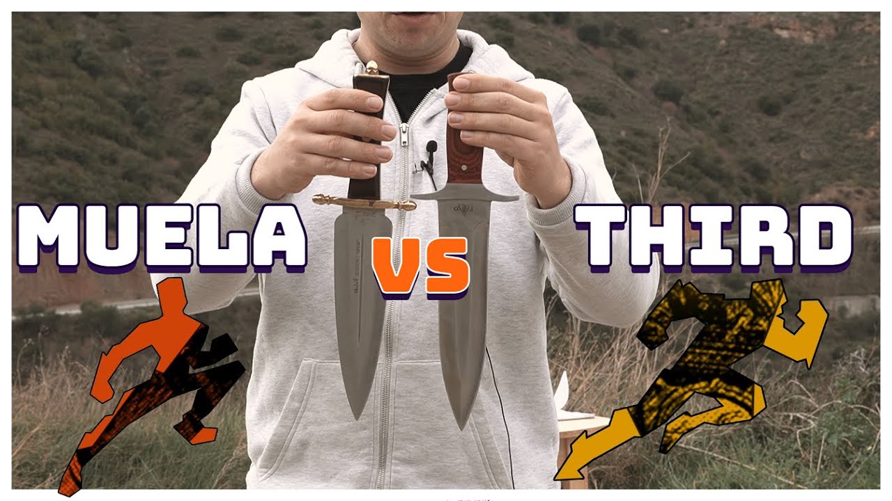 Comparativa MUELA vs THIRD Cuchillos de CAZA | SPOILER: FLIPANDO con el resultado | espadasymas