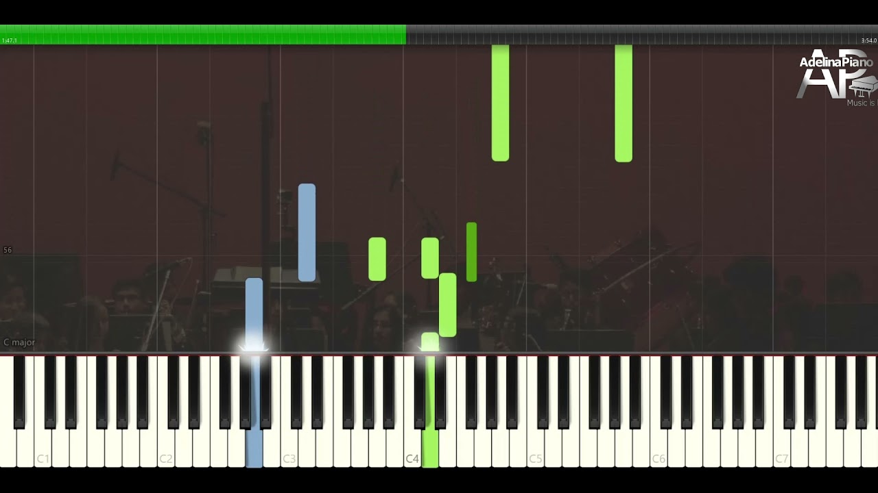 Ennio Morricone - La Califfa, Once Upon a Time in the West | Adelina Piano synthesia tutorial