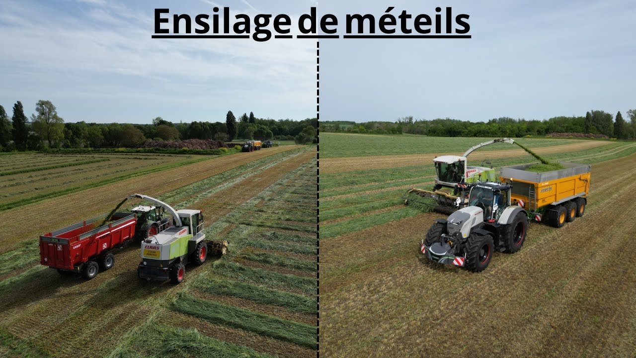 Ensilage de méteils 2025 / SARL Rouffignac !