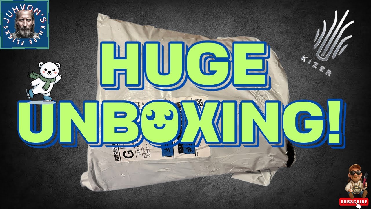 📦 MASSIVE Kizer February Unboxing! New Folders, Fixed Blades & Amazon Exclusives 🔥