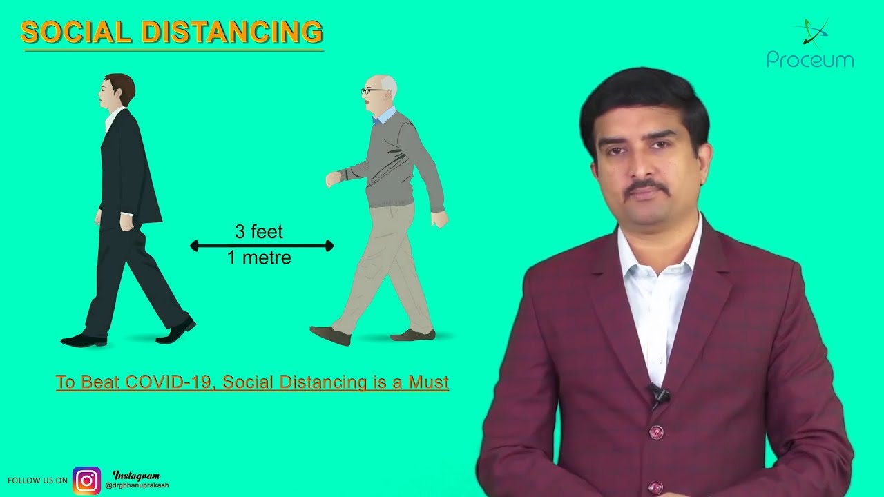 Importance of  Social Distancing, Physical Distancing : Coronavirus Disease ( COVID-19 )