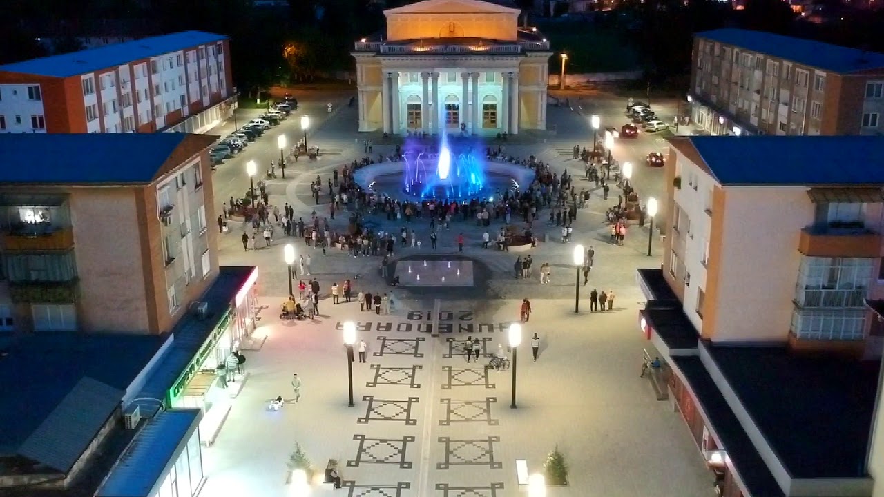 Fantana muzicala si Pietonala din Hunedoara 20 mai 2019