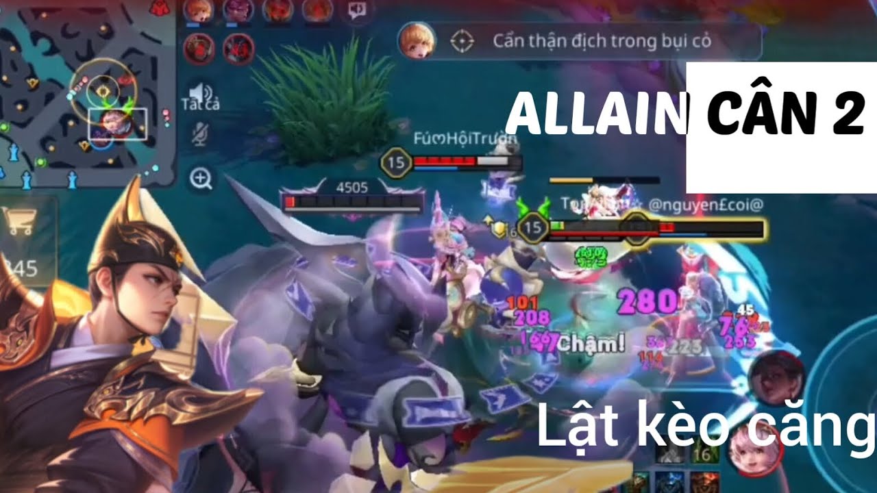 Top Allain|Allain đối đầu nhiều kèo khó và cái kết cân2 gánh team 