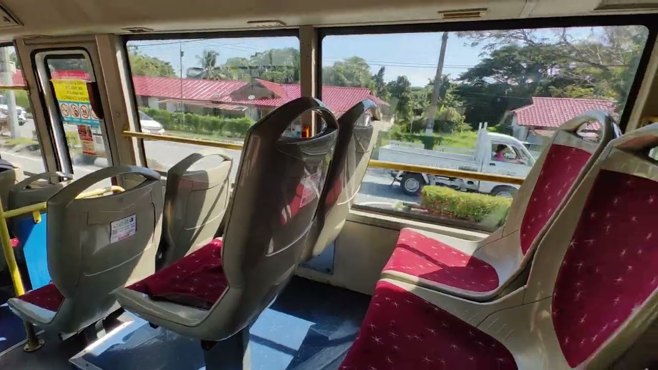 Taking myBas from Medan Kidd Bus Terminal to Amanjaya Bus Terminal in Ipoh-Malaysia 怡保 (Dec 2023)