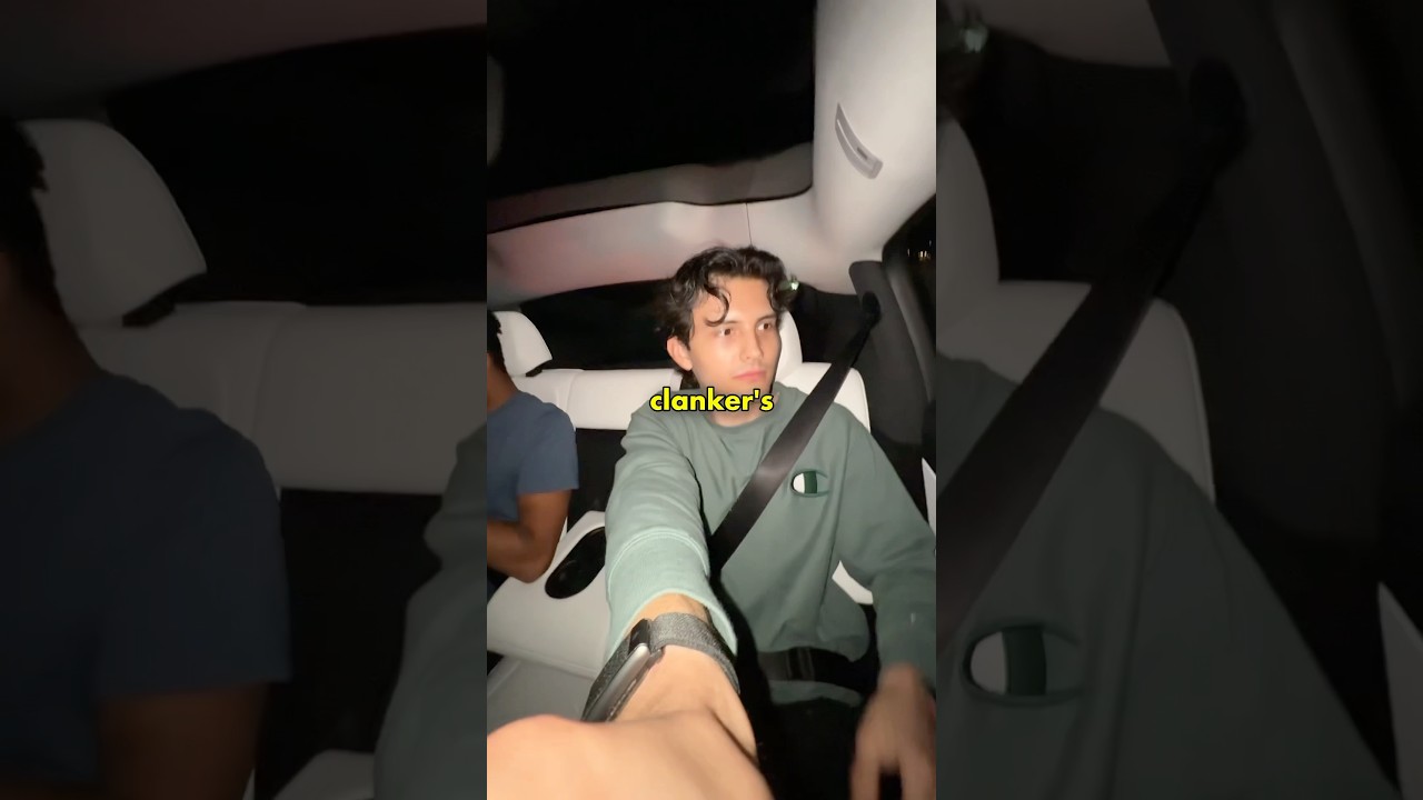 Trying a Tesla Robotaxi (for the first time) 😭