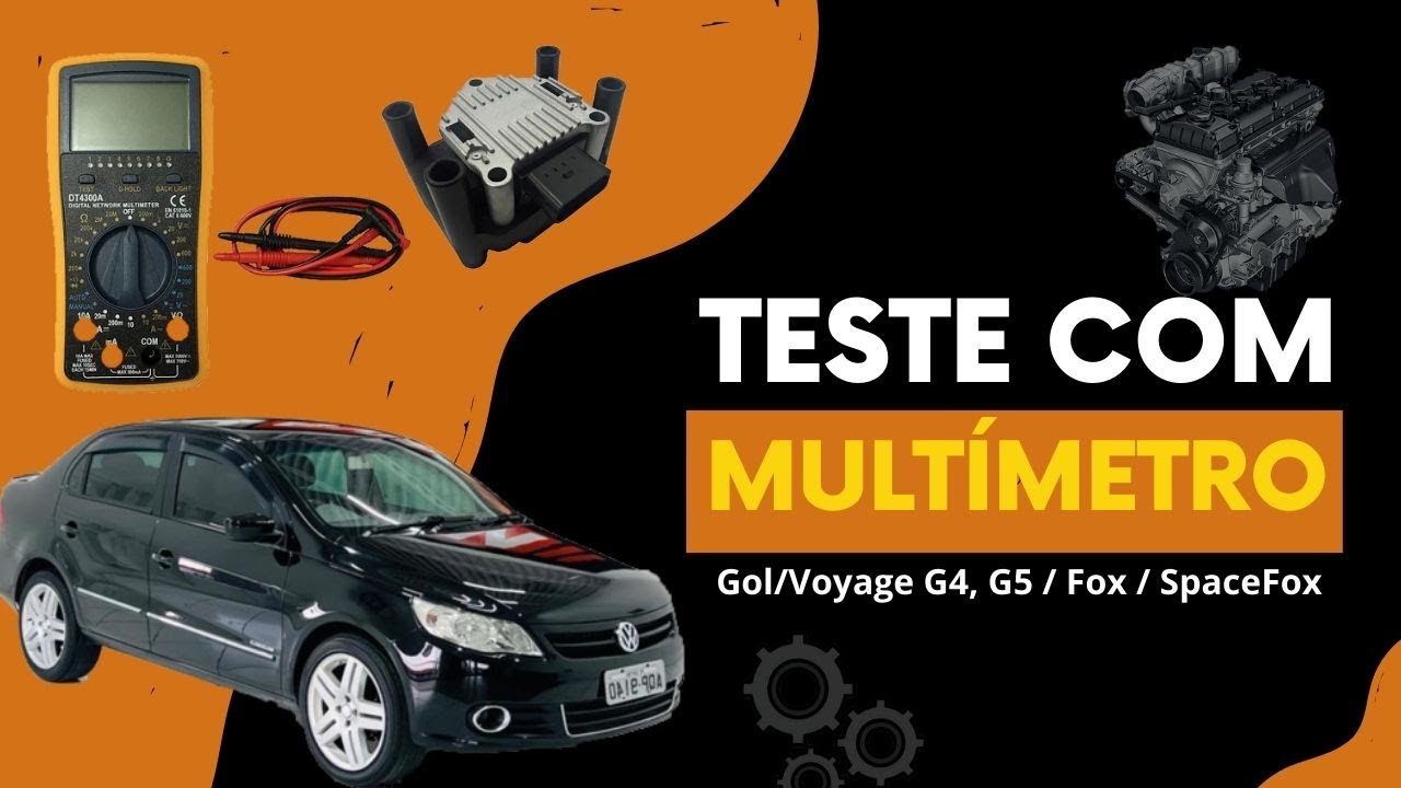 Bobina NGK e teste de resistência dos secundários