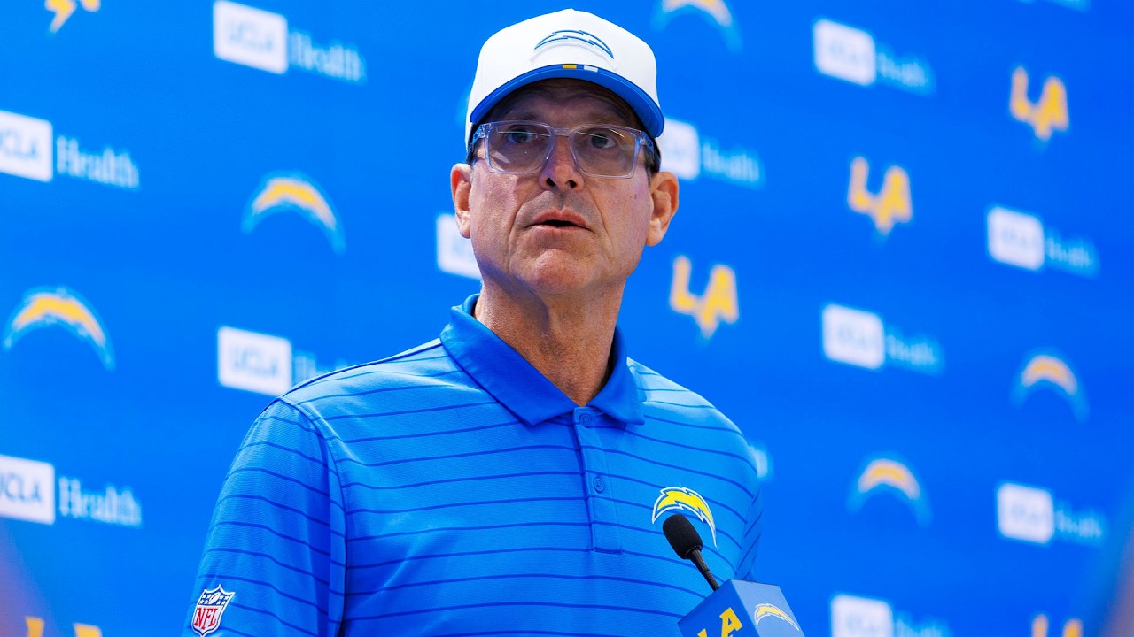 Джим Харбо о новичках в тренировочном лагере | LA Chargers