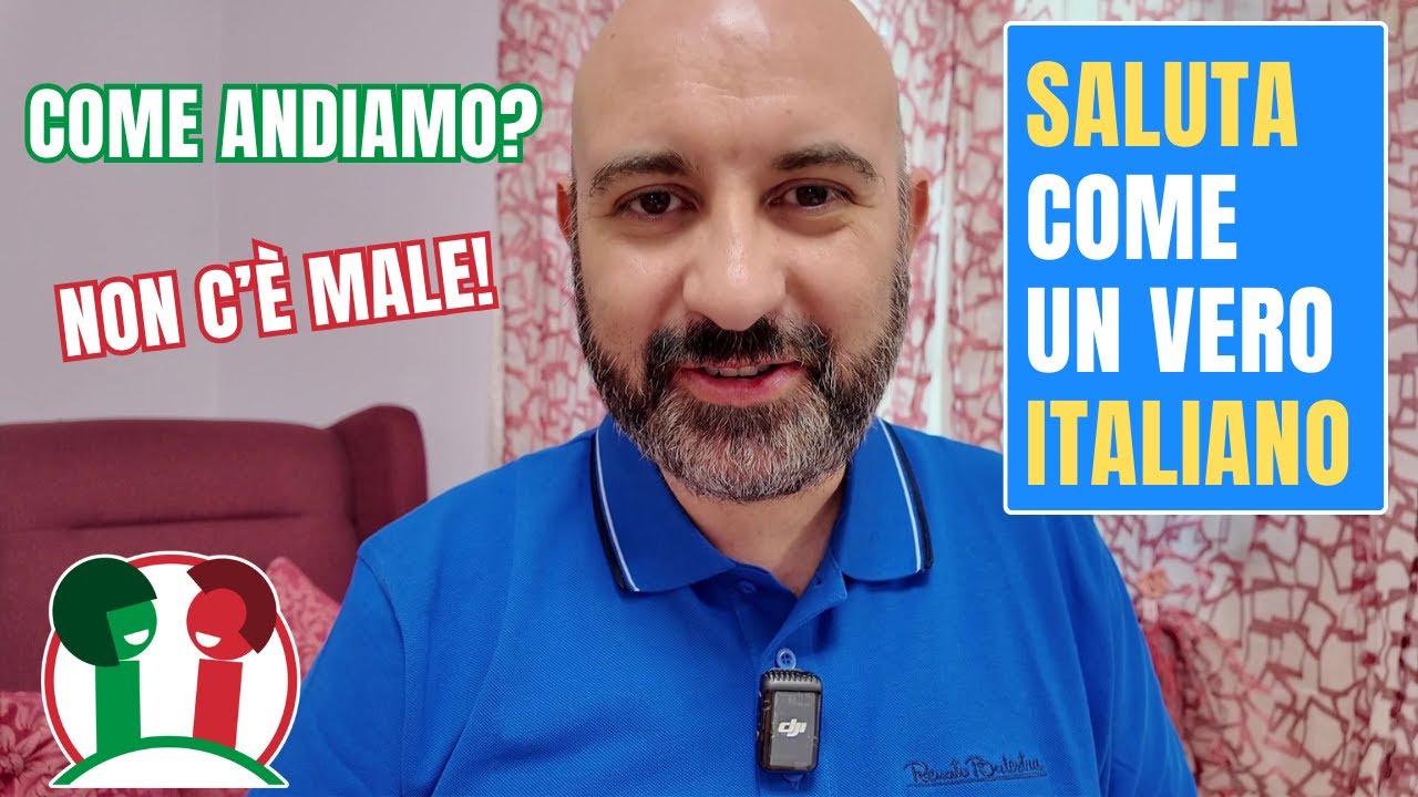 Così salutiamo DAVVERO noi italiani. Parla italiano 🇮🇹 come un nativo!