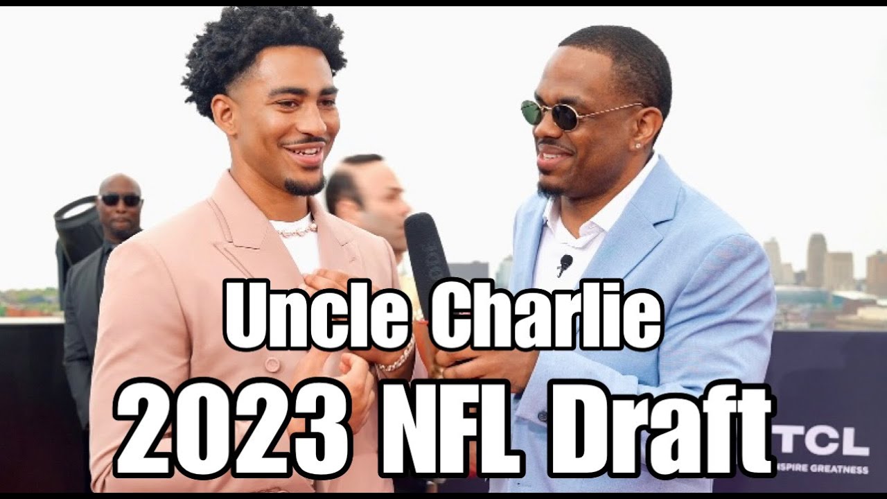 Uncle Charlie Pulls Up To The 2023 NFL Draft To See His Nephews Get Drafted! @IAMATHLETE @BLynncuhh