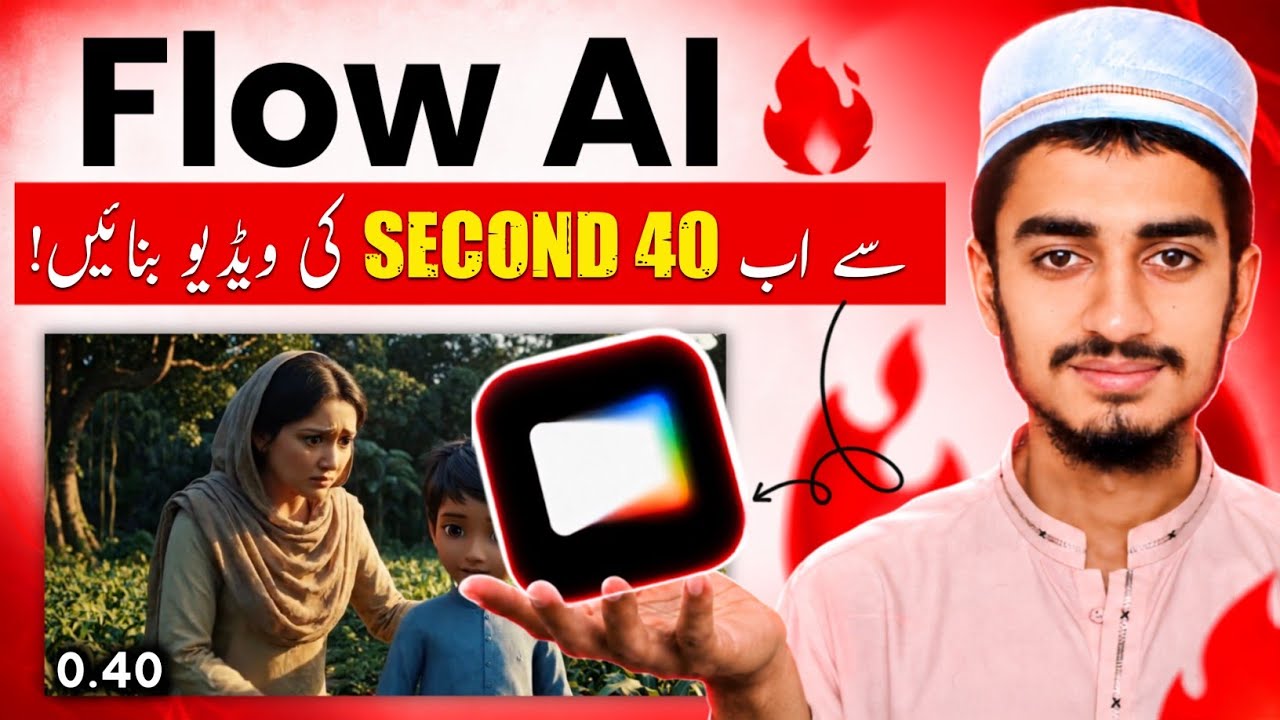 Flow AI Se 40 Second Ki AI Video Banaye | Flow AI Full Tutorial 2026