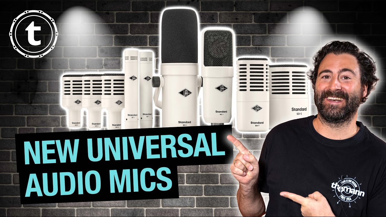 New Universal Audio Mics With Hemisphere Modeling! | UAD SD-3, SD-5, and SD-7 Demo