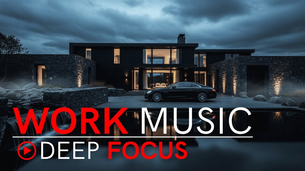 Future Garage Productivity – Calm Energy, Sharp Focus ⚡ | 12H Mix