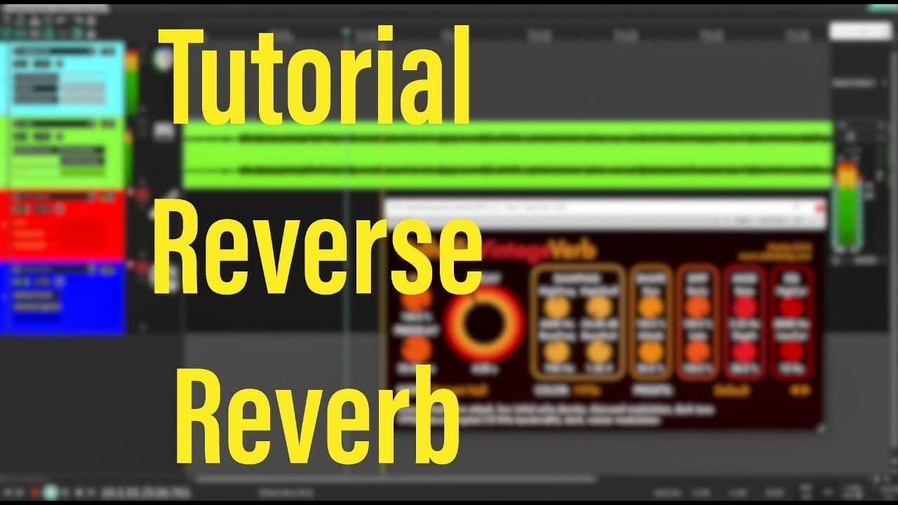 Efecto REVERSE REVERB en REAPER (tutorial)