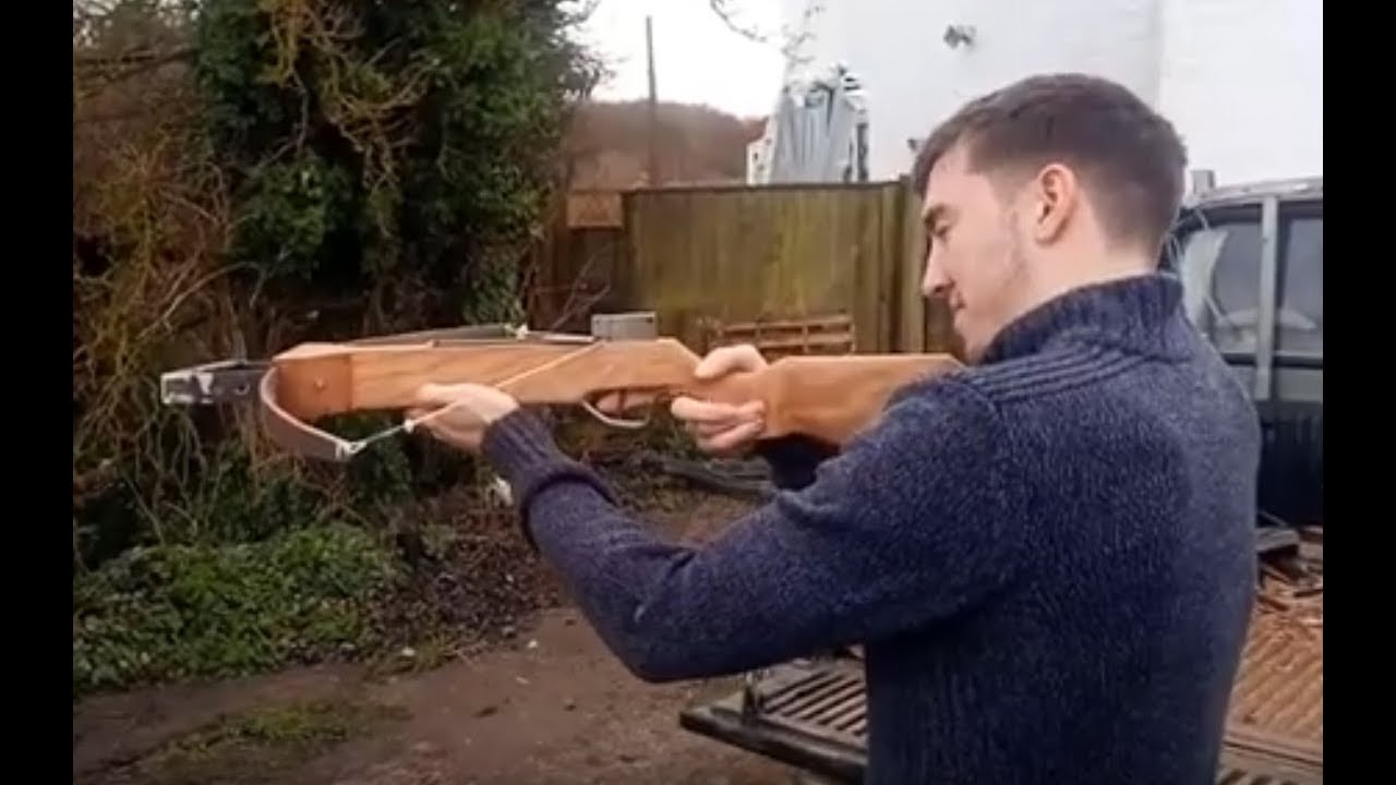 Home made crosbow carbine