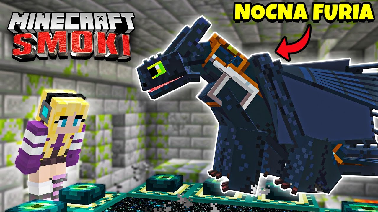 NOCNA FURIA w ENDZIE (koniec serii)💎 JAK WYTRESOWAĆ SMOKA w MINECRAFT