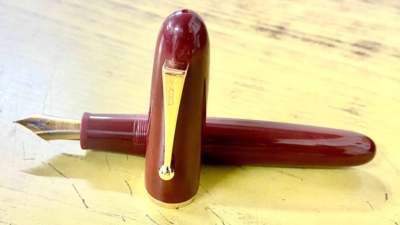 New Jinhao 9019 Dadao Fountain Pen Unboxing And Review | Big Fountain Pen | Namiki knock Off 😍👌🔥