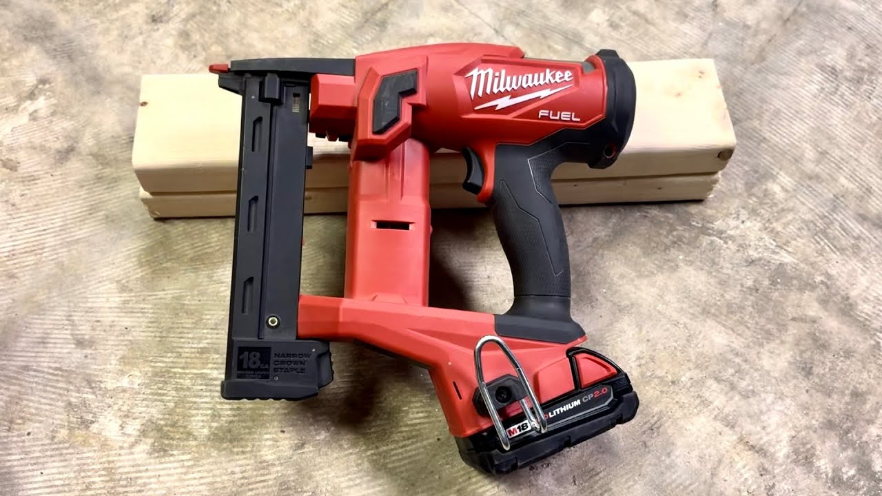Milwaukee 2749-20 M18 Fuel Review: 18GA Narrow Crown Stapler