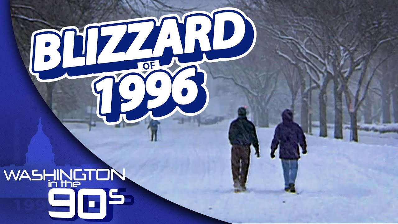How Washington DC's Blizzard of 1996 Brought the City Together | Washington in the '90s