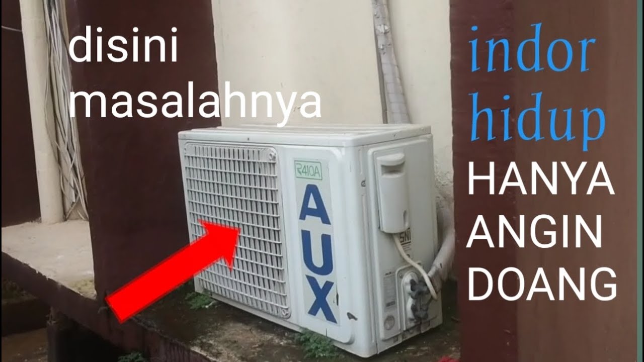 mengapa ac aux hidup tapi tidak dingin
