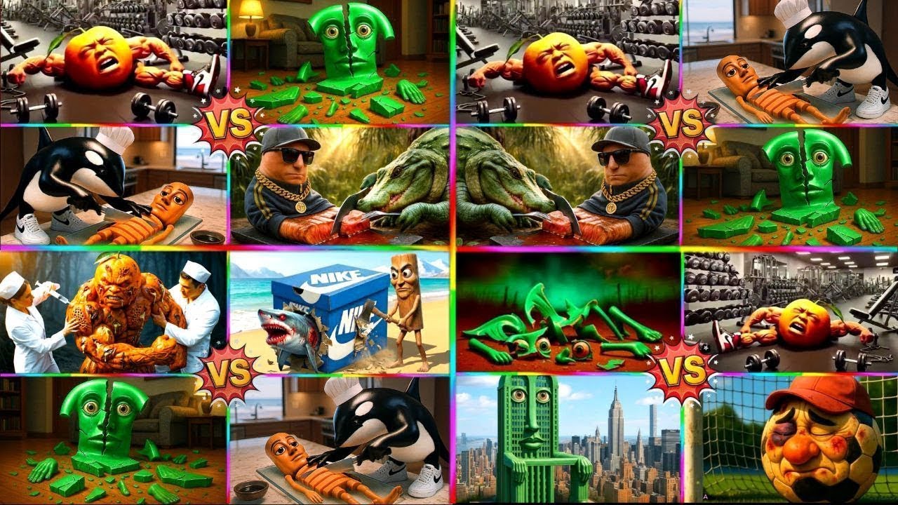 Brainrots but All BROKEN - Music Video Part 4 In Tiles Hop Games