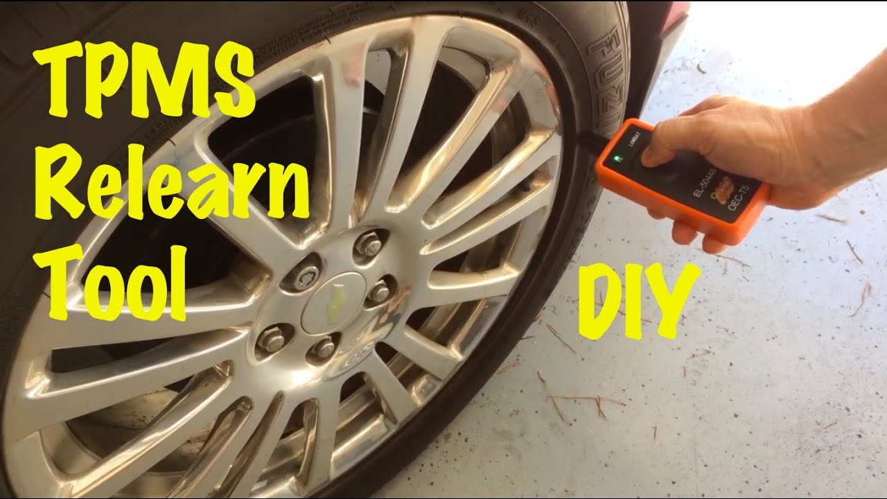 2011 - 2016 GM Tire Pressure TPMS Relearn Procedure Tire Rotation TPMS Relearn Tool (Chevy Cruze)