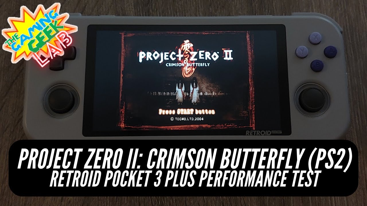 Retroid Pocket 3 Plus Performance Test - Project Zero II: Crimson Butterfly (PS2)