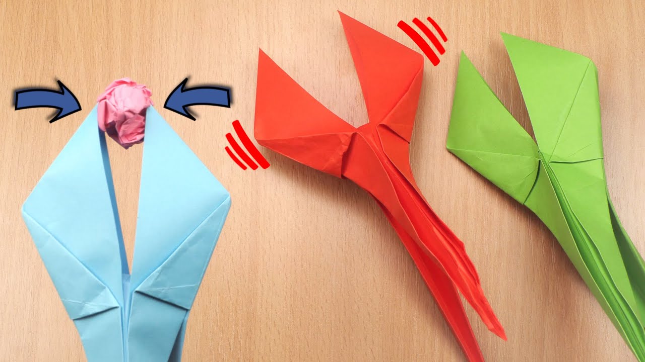 Origami Pincers | Origami Pliers | How To Make Paper Pincers / Paper Pliers  by Origamiso