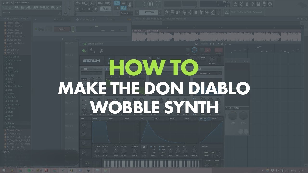 HOW TO MAKE THE DON DIABLO WOBBLE LEAD IN SERUM