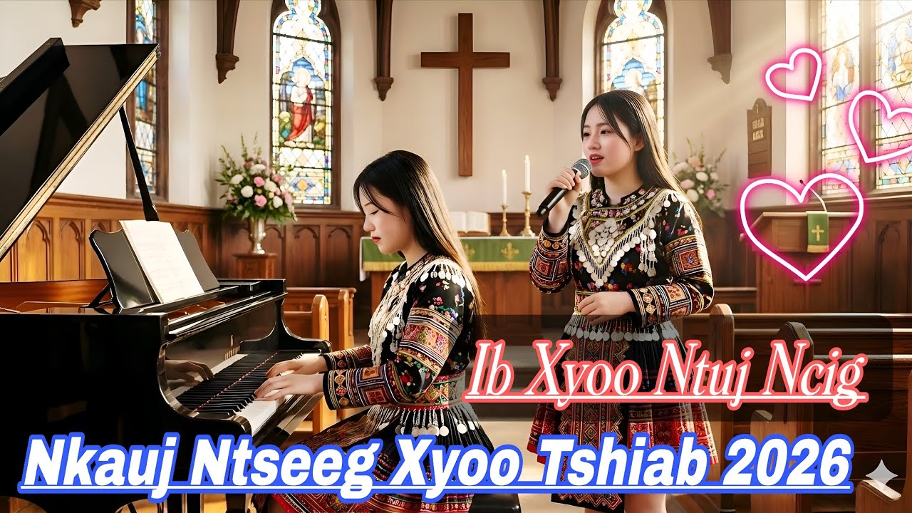 Top Nkauj Ntseeg Tawm Tshiab//Ib Xyoo Ntuj Ncig//Xyoo Tshiab Ua Vaj Tswv Tsaug//Suab Nkauj Tshiab 