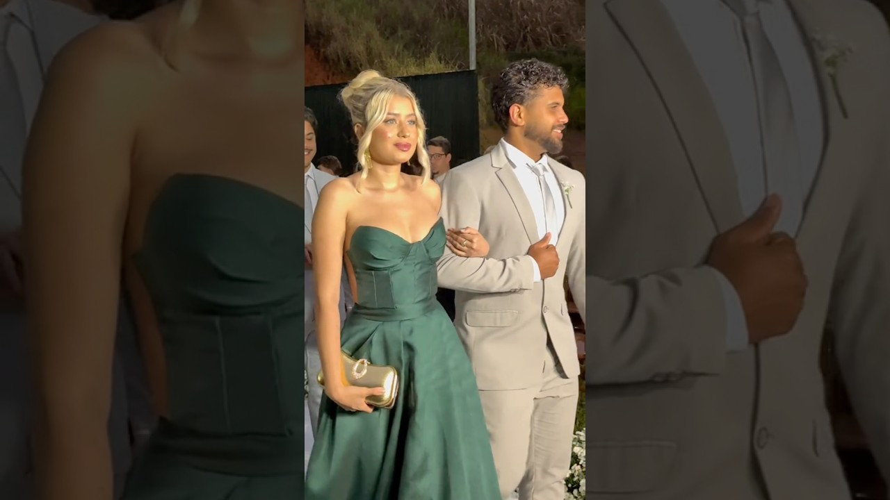 Madrinhas de Verde e Padrinhos de Bege 