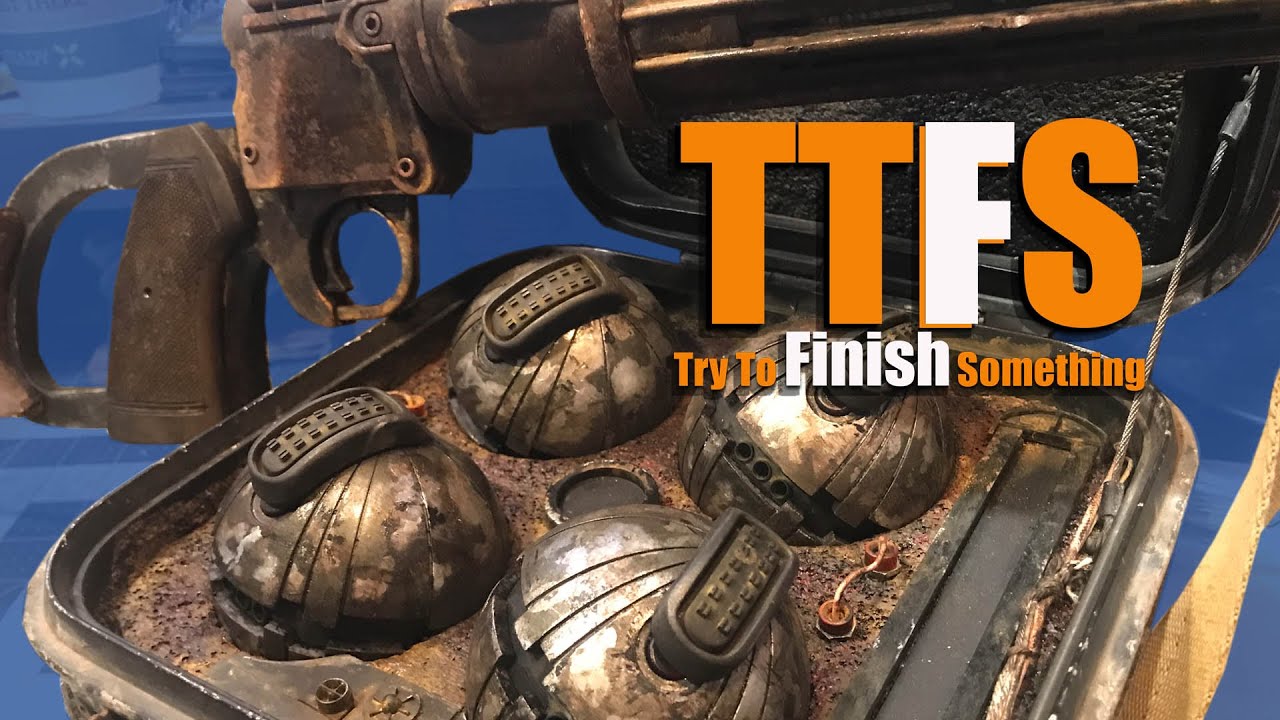 TTFS: Finishing A Finished EE3 And A Thermal Detonator Case